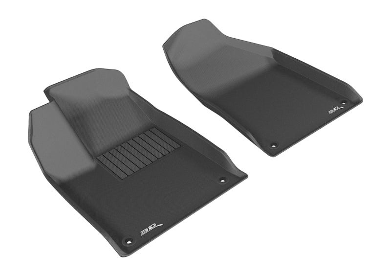 3D MAXpider 2015-2017 Chrysler 200 Kagu 1st Row Floormat - Black L1CY00311509