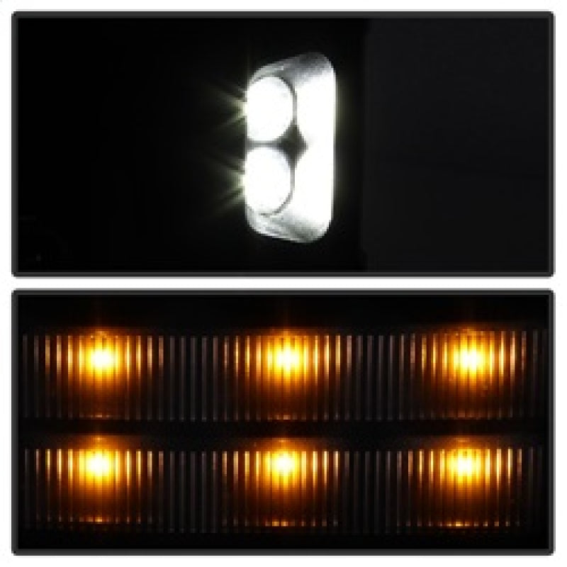 SPYDER xTune Chevy Silverado 14-16 Heated Smoke LED Signal Telescoping Mirrors MIR-CSIL14S-G2-PWH-SM-SET 9936739