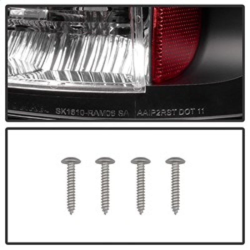Spyder Dodge Ram 02-06 1500/Ram 2500/3500 03-06 LED Tail Light Black ALT-YD-DRAM02-LED-BK 5002556