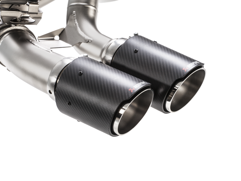Akrapovic 16-17 BMW M2 F87 (Excl M2 Competition) Evolution Line Cat Back (Titanium) w/Carbon Tips ME-BM/T/8H