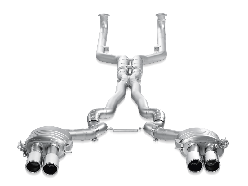 Akrapovic 12-17 BMW M6 (F12 F13) Evolution Line Cat Back (Titanium) (Req. Tips) ME-BM/T/5