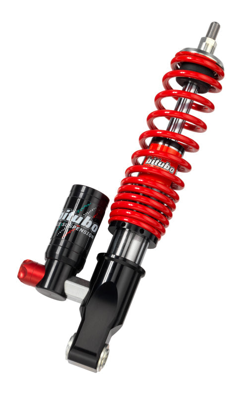 Bitubo Suspension Bitubo MEV0 Vespa Front Monoshock Adjustable: Spring Preload, Compression, Red Spring PV044MEV02