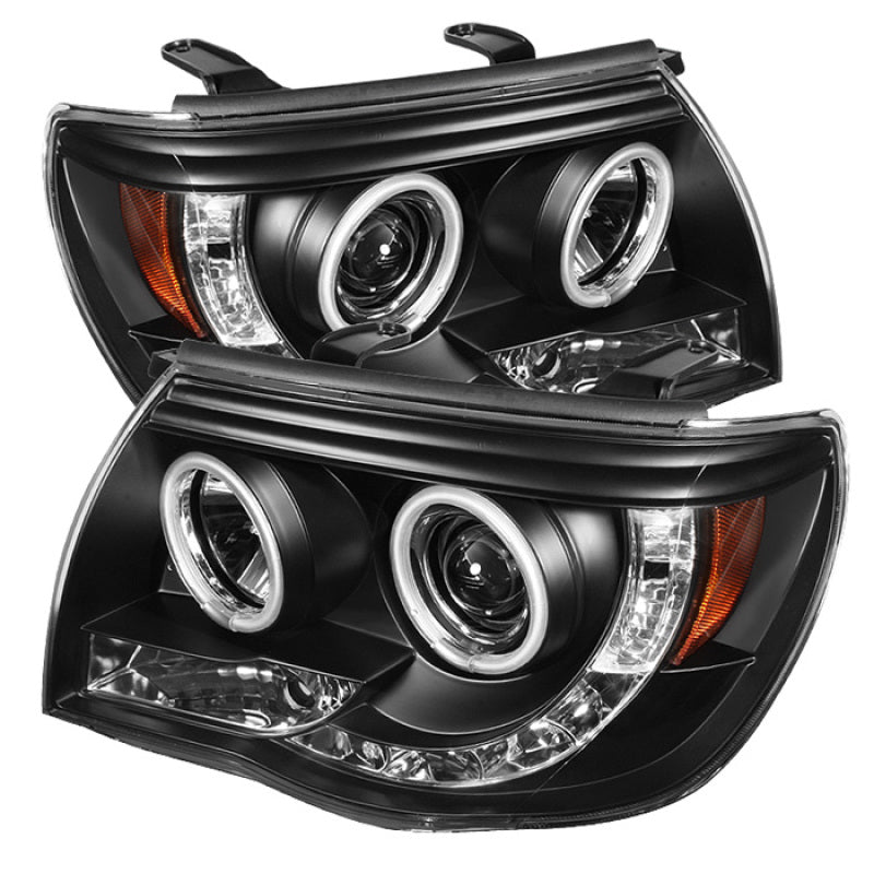 Spyder Toyota Tacoma 05-11 Projector Headlights CCFL Halo LED Blk High H1 Low H1 PRO-YD-TT05-CCFL-BK 5030283