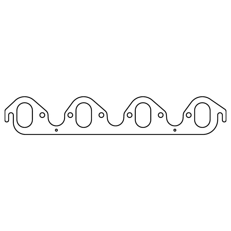 Cometic Gasket Cometic Ford 385 Series .043in Copper Exhaust Manifold Gasket Set - 2.080in x 1.250in Oval Ports C5156