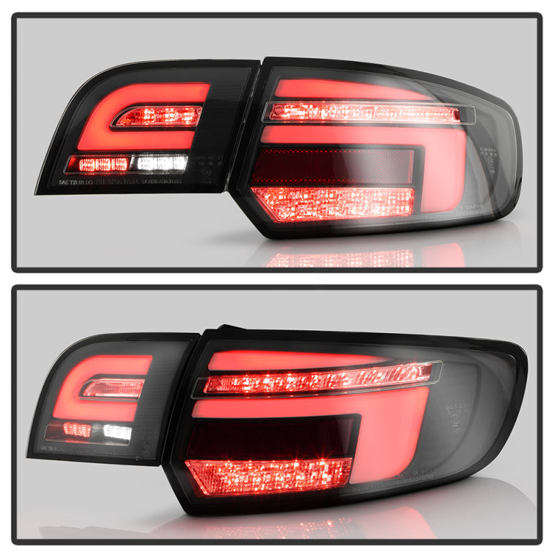 SPYDER 09-13 Audi A3 Full LED Tail Lights - Black (ALT-YD-AA309-LED-BK) 5089069