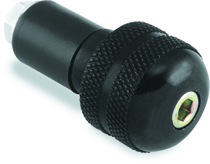 BikeMaster Anti-Vibration Bar Ends - 1in - Black 261316