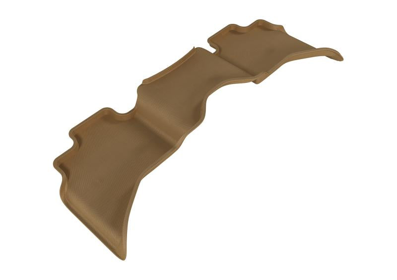 3D MAXpider 2009-2020 Dodge Ram 1500 Quad Cab Kagu 2nd Row Floormats - Tan L1DG01821502