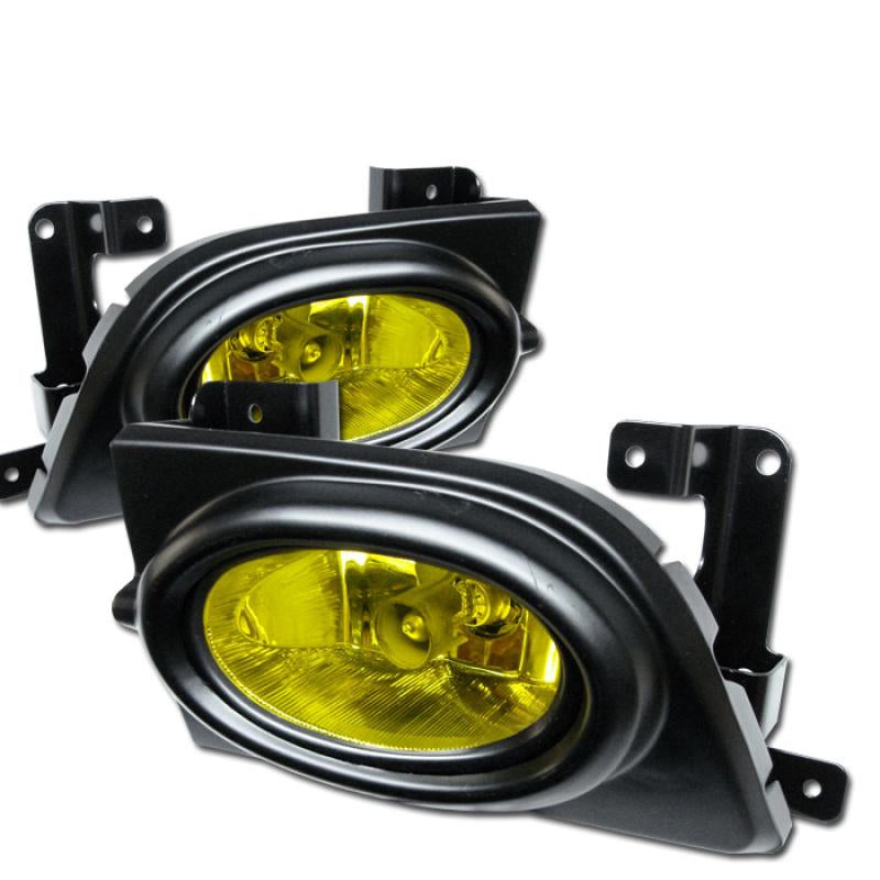 Spyder Honda Civic 06-08 4Dr OEM Fog Lights W/Switch Yellow FL-HC06-4D-Y 5020994