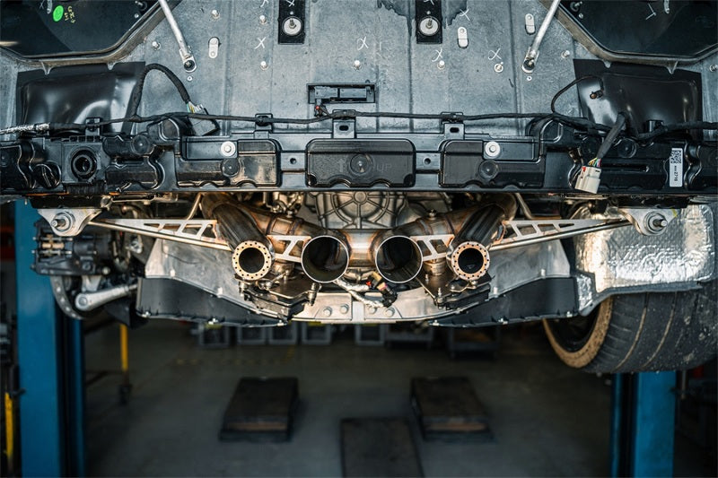 CORSA Performance Corsa 2023 Chevrolet Corvette C8 Z06 3in Valved Cat-Back Exhaust Muffler Delete Track System w/o Tip 21113