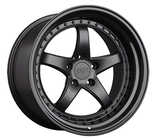 XXR 565 Wheel Flat Black / Gloss Black Lip 18x9.5 +38 5x120