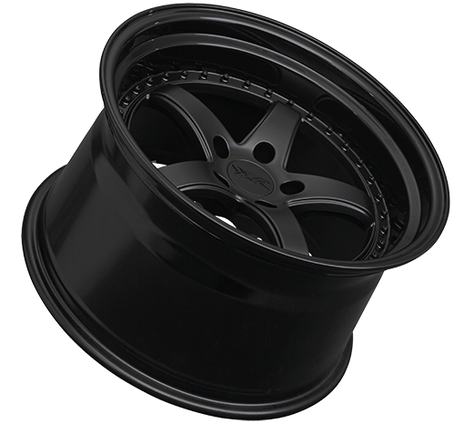 XXR 565 Wheel Flat Black / Gloss Black Lip 18x9.5 +20 5x4.5