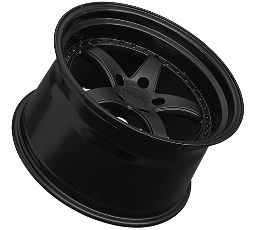 XXR 565 Wheel Flat Black / Gloss Black Lip 18x8.5 +35 5x4.5