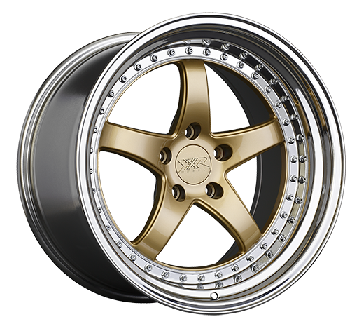 XXR 565 Wheel Hyper Gold / Platinum Lip 20x9 +20 5x4.5