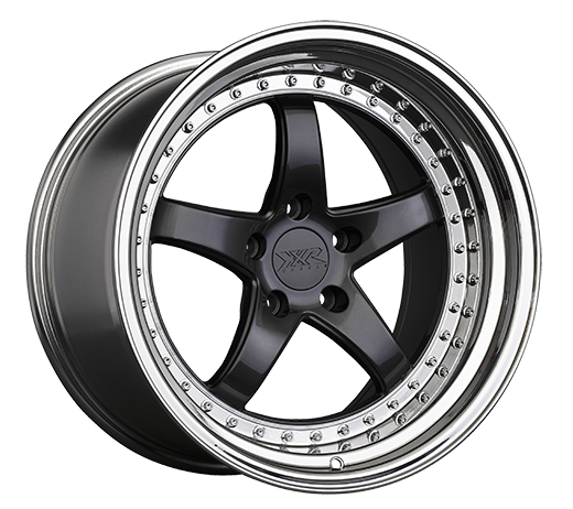 XXR 565 Wheel Graphite / Platinum Lip 18x9.5 +38 5x4.5