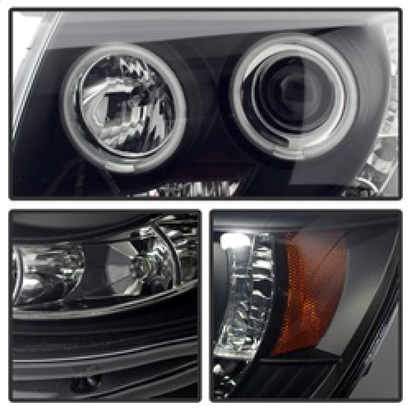 Spyder Toyota Tacoma 05-11 Projector Headlights CCFL Halo LED Blk Smke PRO-YD-TT05-CCFL-BSM 5079046