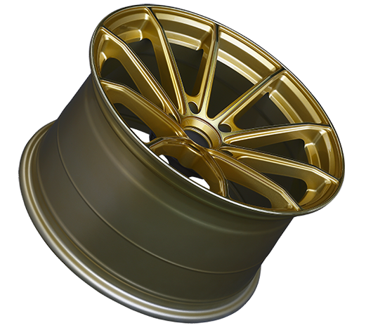 XXR 568 Wheel Liquid Gold 18x8.5 +38 5x120