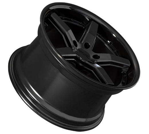 XXR 569 Wheel Flat Black / Gloss Black Lip 18x10 +35 5x4.5