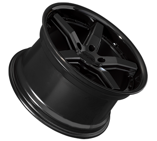 XXR 569 Wheel Flat Black / Gloss Black Lip 20x10.5 +25 5x4.5