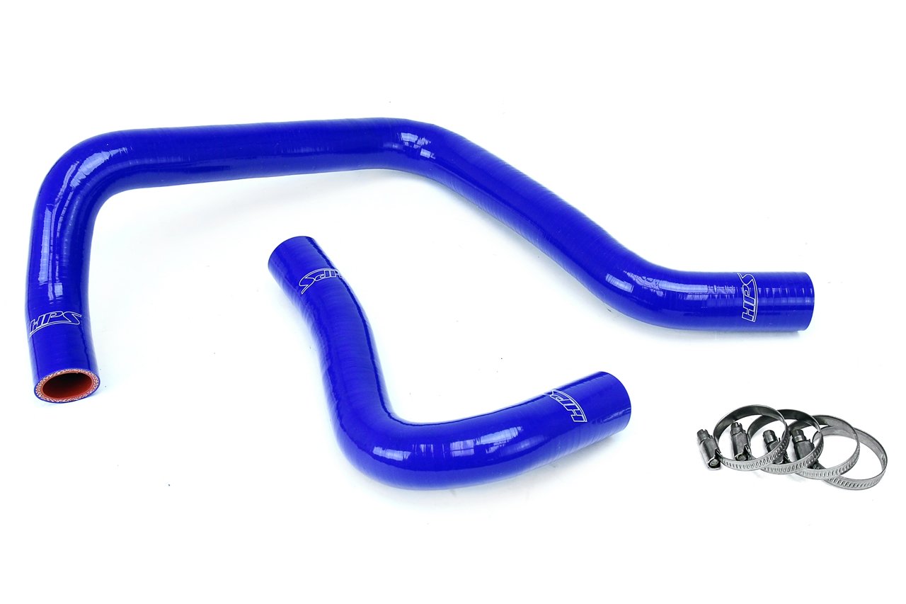 HPS Performance HPS Blue Reinforced Silicone Radiator Hose Kit Coolant Acura 94-01 Integra B20