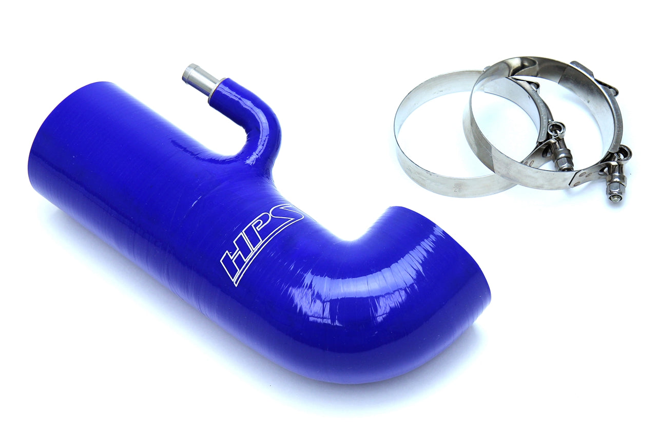 HPS Performance HPS Blue Reinforced Silicone Post MAF Air Intake Hose Kit - Delete Stock Sound Tube Subaru 13-16 BRZ