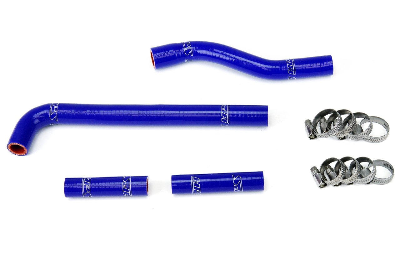 HPS Performance HPS Blue Reinforced Silicone Radiator Hose Kit Coolant Yamaha 01-05 YZ250F