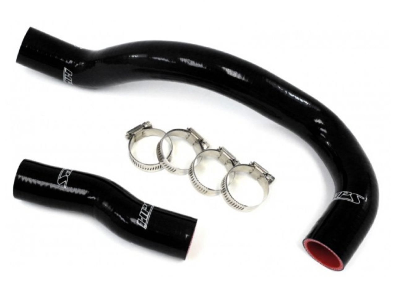 HPS Performance HPS Black Reinforced Silicone Radiator Hose Kit Coolant Lexus 01-05 IS300 I6 3.0L