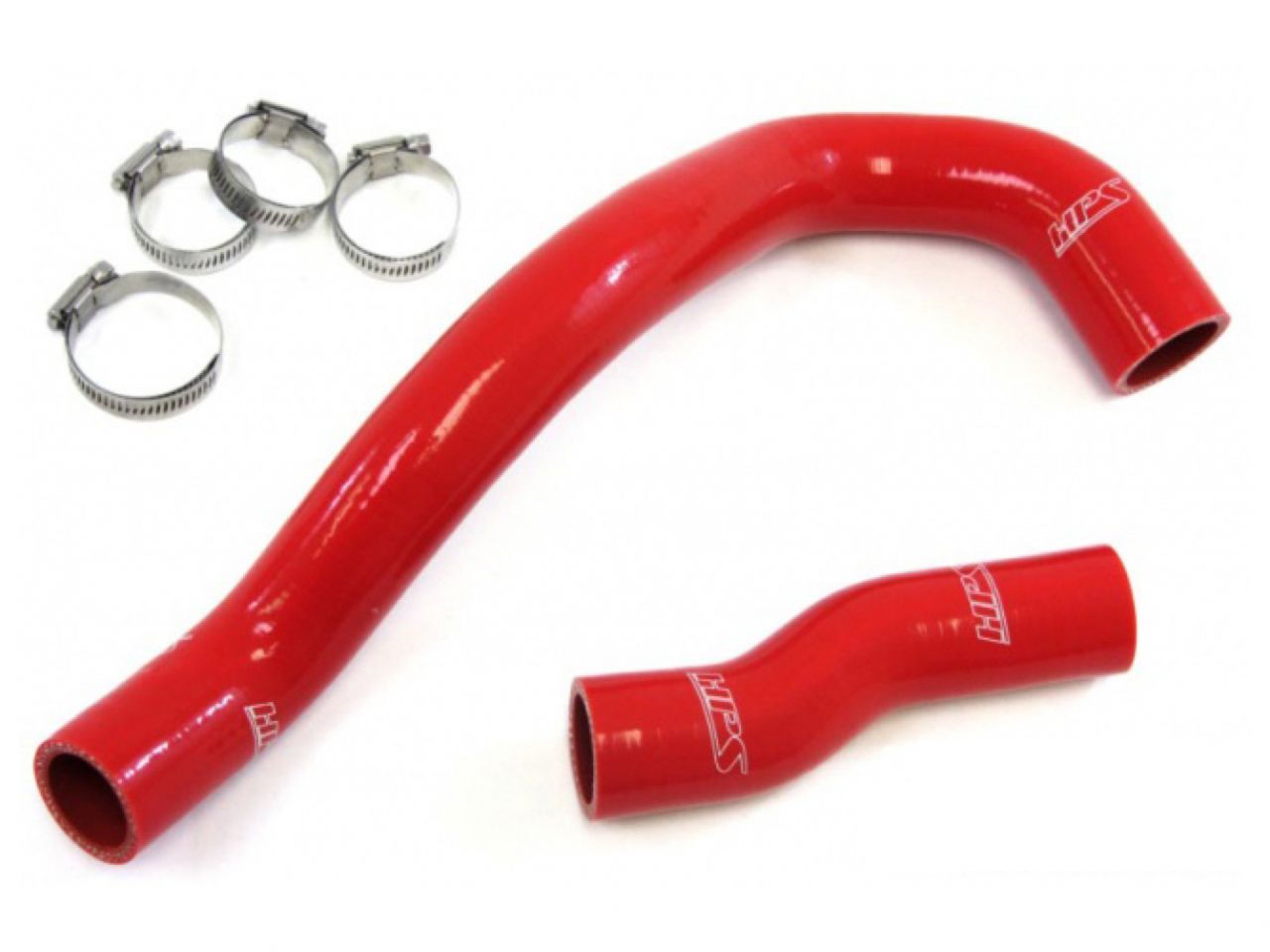 HPS Performance HPS Red Reinforced Silicone Radiator Hose Kit Coolant Lexus 01-05 IS300 I6 3.0L