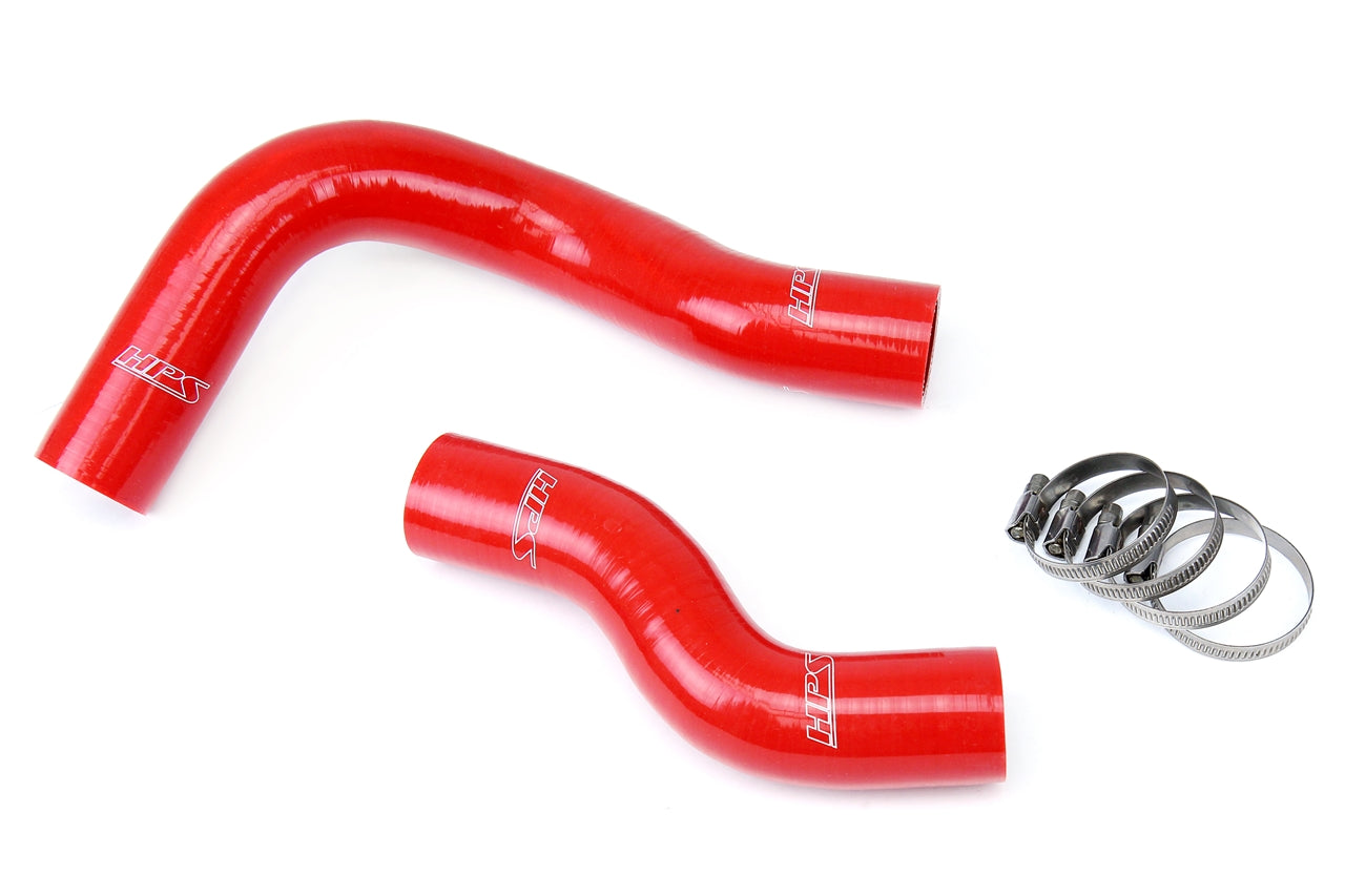 HPS Performance Products HPS Red Reinforced Silicone Radiator Hose Kit Coolant Lexus 08-13 ISF V8 5.0L