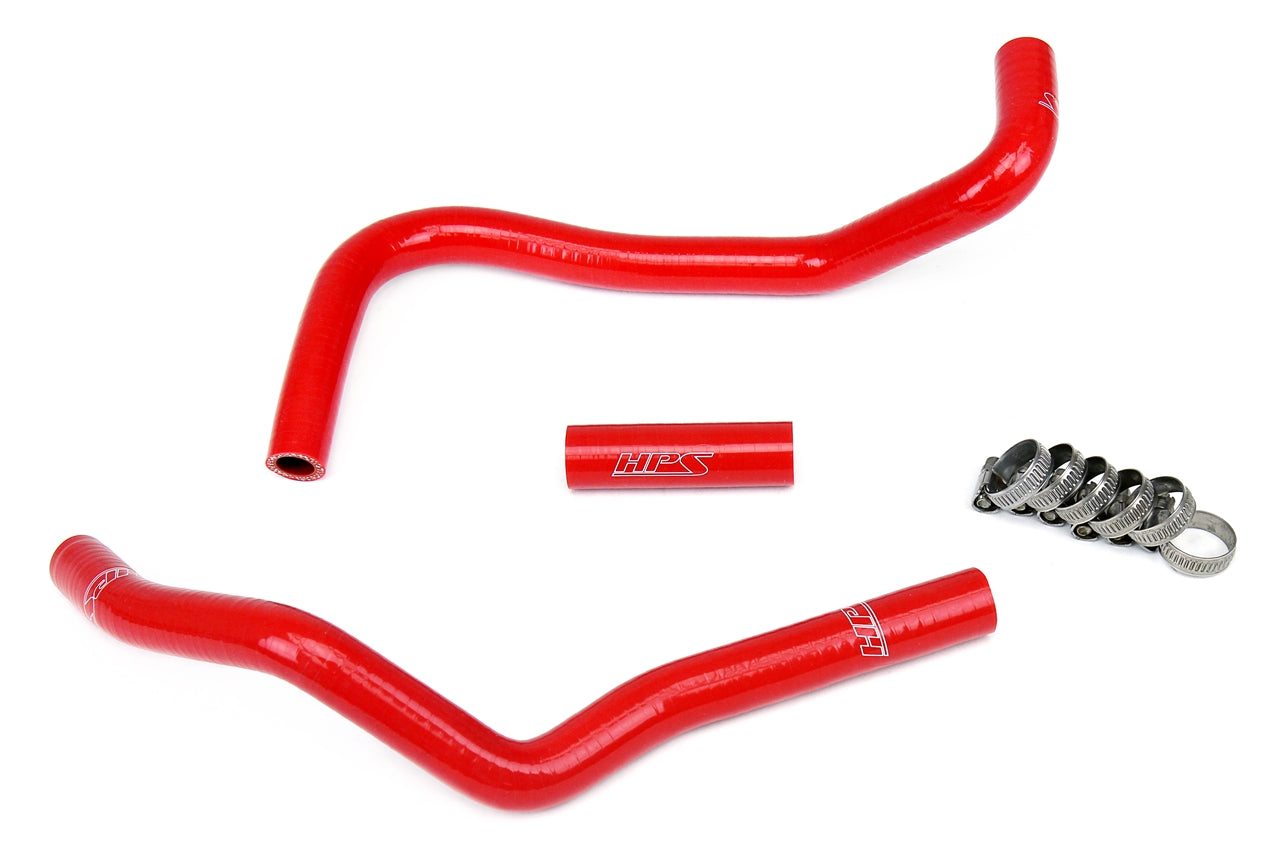 HPS Performance HPS Red Reinforced Silicone Heater Hose Kit Subaru 13-16 BRZ