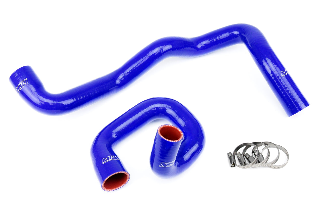 HPS Performance HPS Blue Reinforced Silicone Radiator Hose Kit Coolant Ford 13-17 Focus ST Turbo 2.0L