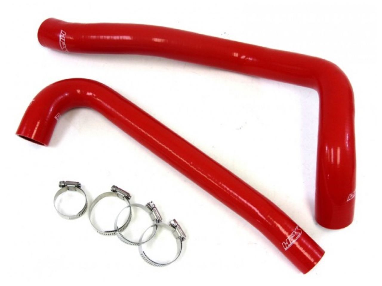 HPS Performance HPS Reinforced Red Silicone Radiator Hose Kit Coolant Jeep 97-02 Wrangler TJ 2.5L 4Cyl