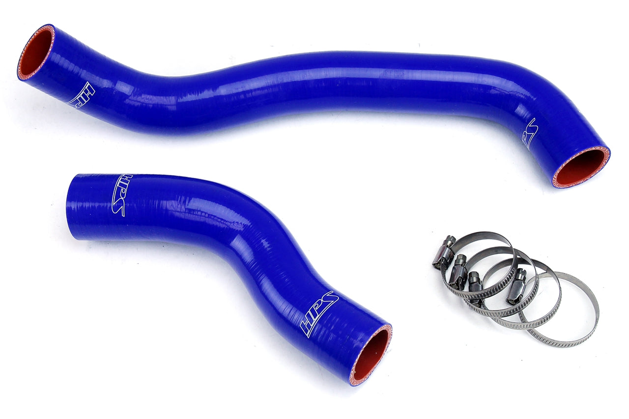 HPS Performance Products HPS Reinforced Blue Silicone Radiator Hose Kit Coolant Mazda 86-88 RX7 1.3L NA Turbo
