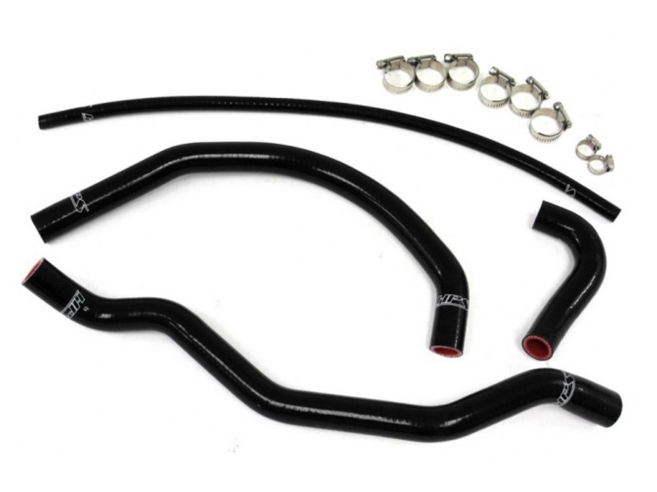 HPS Performance HPS Black Reinforced Silicone Radiator Hose Kit Yamaha 87-06 YFZ350 Banshee