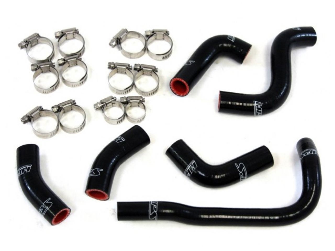 HPS Black Reinforced Silicone Radiator Hose Kit KTM 2003 450 525 EXC