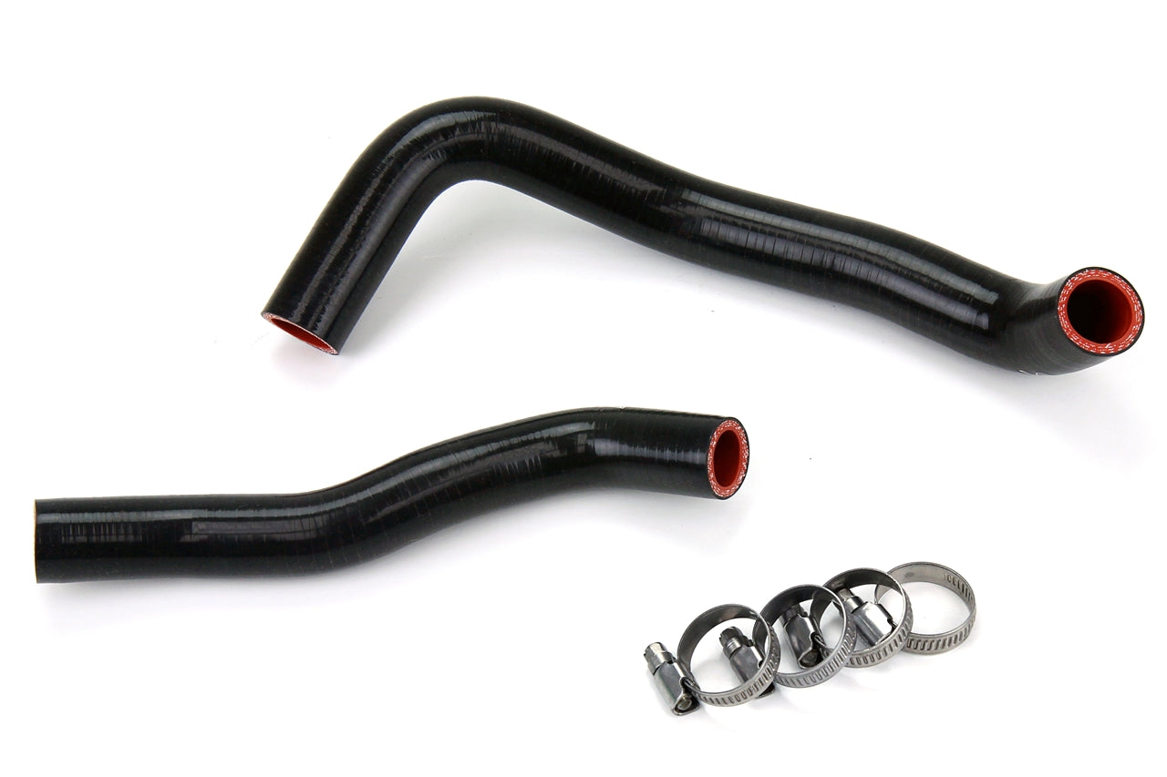 HPS Performance HPS Black Reinforced Silicone Radiator Hose Kit Kawasaki 03-07 KFX400