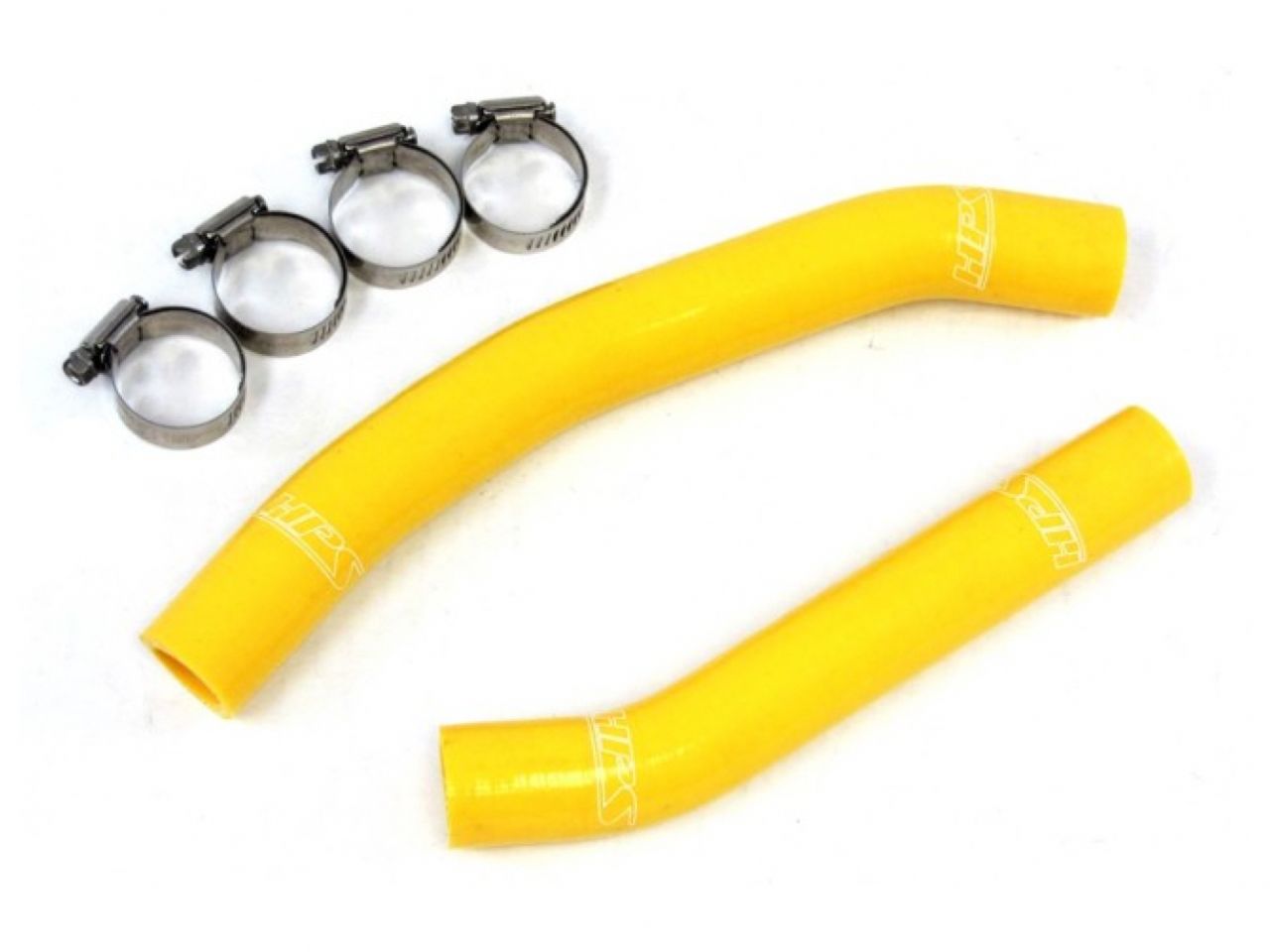 HPS Performance HPS Yellow Reinforced Silicone Radiator Hose Kit Suzuki 06-10 LTR450
