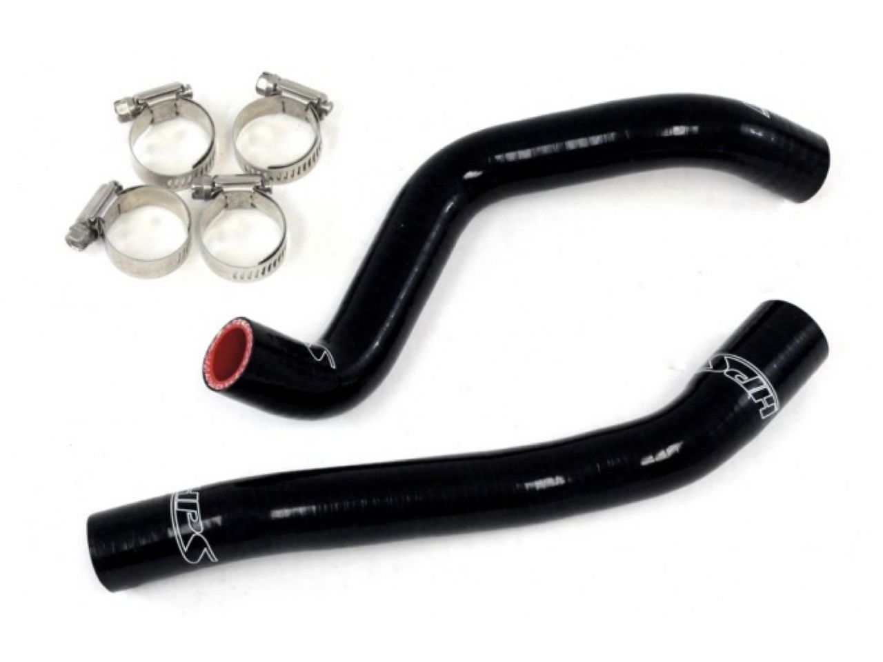 HPS Performance HPS Black Reinforced Silicone Radiator Hose Kit Kawasaki 08-14 KFX450R