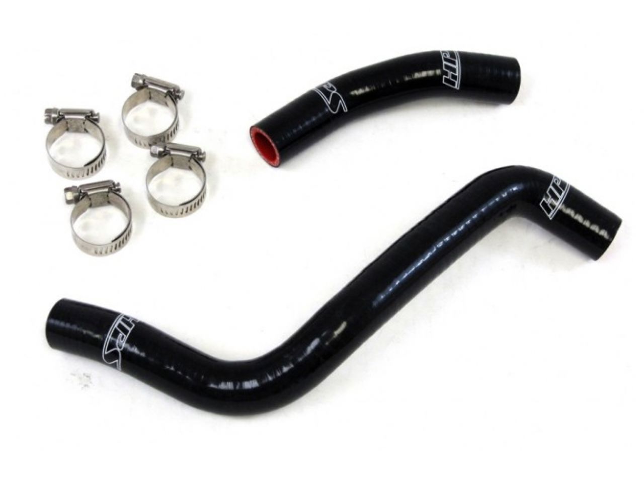 HPS Performance HPS Black Reinforced Silicone Radiator Hose Kit Honda 97-99 CR250R 2 Stroke