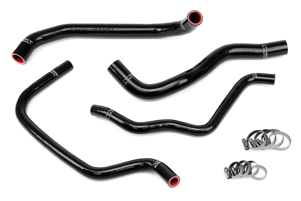 HPS Performance HPS Silicone Radiator and Heater Coolant Hose Kit 2009-2014 Acura TSX 2.4L, Red 57-1389-RED