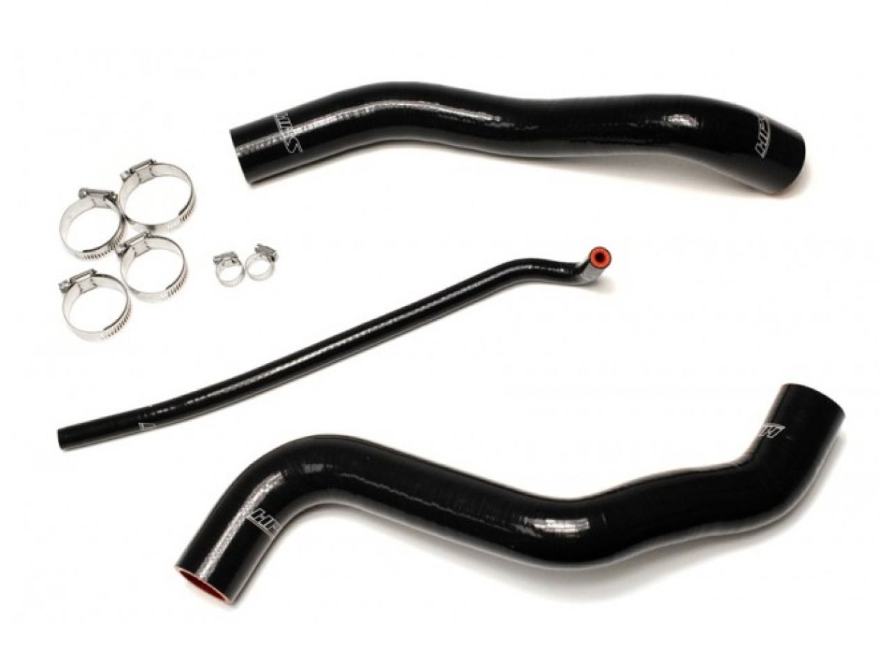 HPS Performance HPS Black Reinforced Silicone Radiator Hose Kit Coolant Chevy 12-15 Camaro SS ZL1 6.2L Z28 7.0L V8