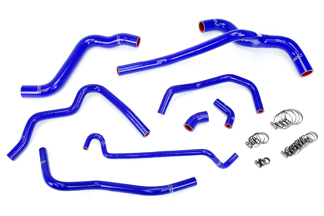 HPS Performance HPS Silicone Radiator + Heater Coolant Hose Kit Ford 2005-2010 Mustang 4.0L V6, 57-1400