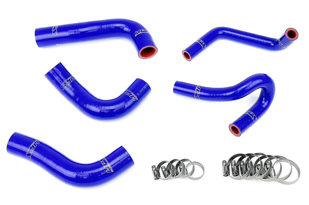 HPS Performance HPS Silicone Radiator + Heater Coolant Hose Kit Mazda 1994-1997 Miata 1.8L, 57-1412