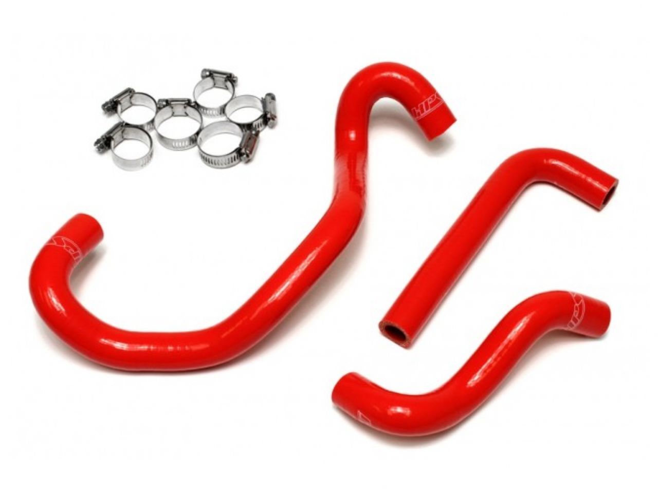HPS Performance Products HPS Red Reinforced Silicone Heater Hose Kit Mazda 86-92 RX7 FC3S Non Turbo LHD