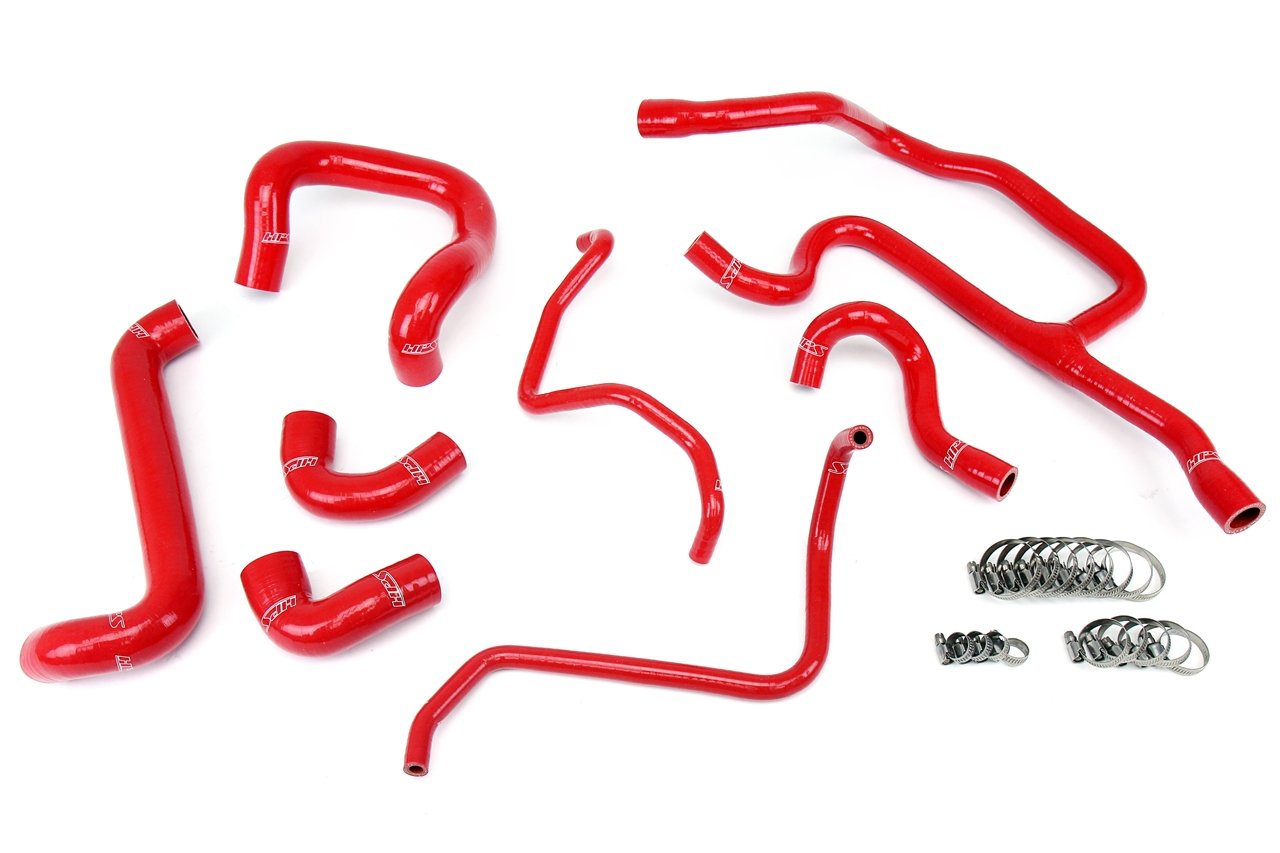 HPS Performance HPS Silicone Radiator + Heater Coolant Hose Kit BMW 1988-1992 E30 325i 325is 325ix 2.5L US-Spec, 57-1427