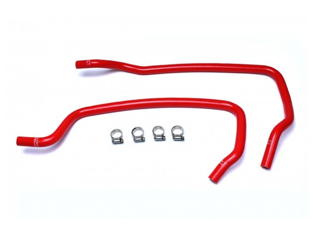 HPS Performance HPS Red Reinforced Silicone Heater Hose Kit Coolant Jeep 01-04 Grand Cherokee WJ 4.7L V8
