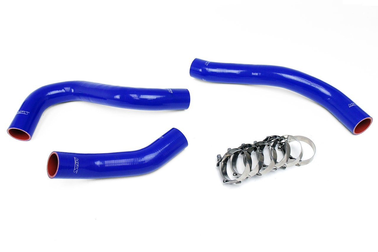 HPS Performance Products HPS Silicone Radiator Coolant Hose Kit Ford 2008-2010 F450 Superduty Powerstroke 6.4L Diesel, 57-1457