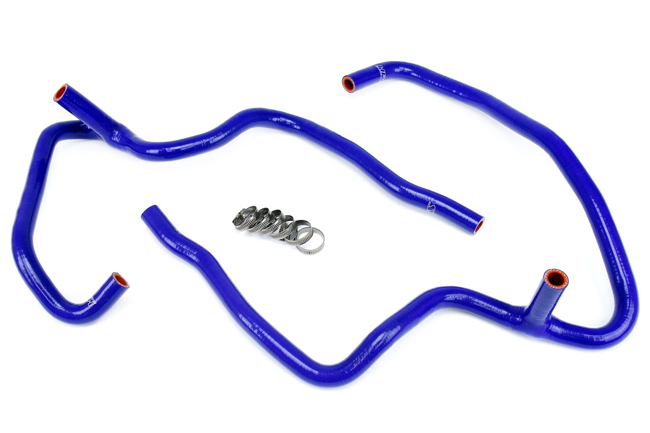 HPS Performance HPS Silicone Heater Coolant Hose Kit Jeep 2006-2010 Commander 5.7L V8 with Rear A/C, 57-1472
