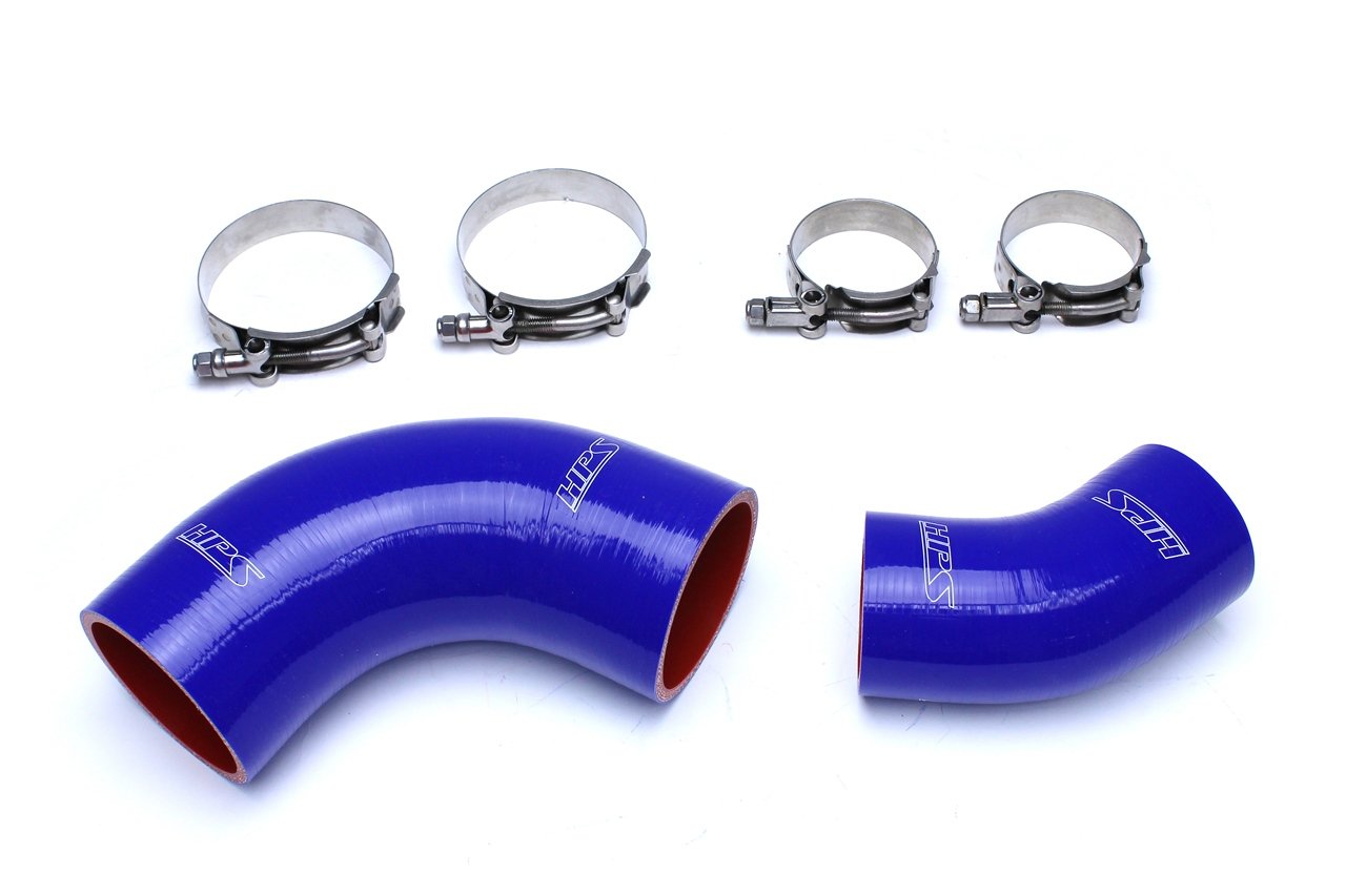 HPS Performance Products HPS Silicone Intercooler Hose Kit Mazda 2007-2013 Mazdaspeed 3 2.3L Turbo, 57-1486