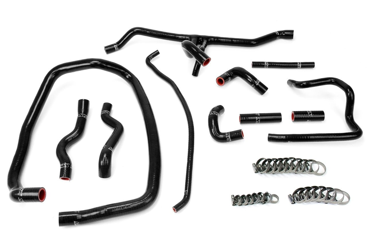 HPS Performance Products HPS Silicone Heater Coolant Hose Kit BMW 1996-1999 E36 M3 Left Hand Drive, 57-1488