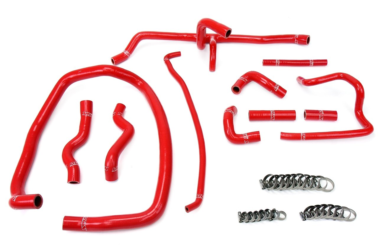 HPS Performance Products HPS Silicone Heater Coolant Hose Kit BMW 1996-1999 E36 M3 Left Hand Drive, 57-1488